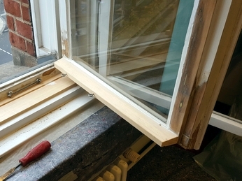 Fensterreparatur